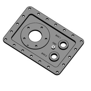 Fuel Tank sender combo plate